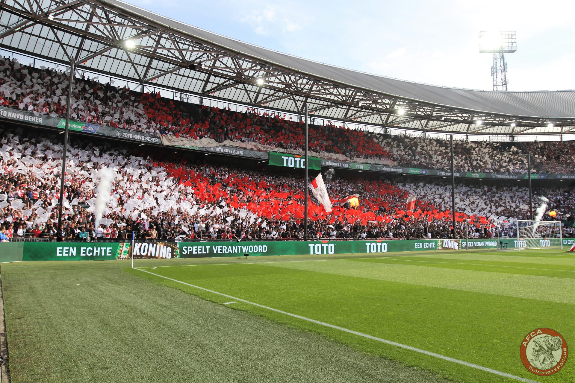 G Knooppunt sessie Fotoverslag Bekerfinale Ajax - PSV - De AFCA Supportersclub