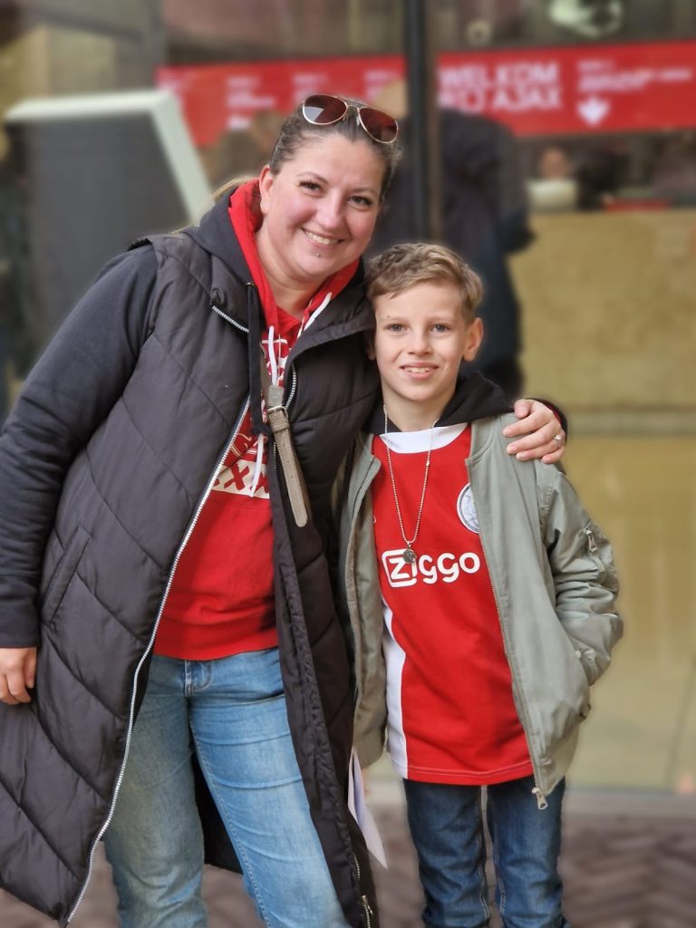 Djayden en Priscilla bij ArenA