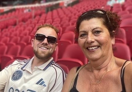 Astrid en Dylan in ArenA